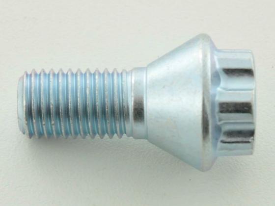 Radschraube einzeln Schaftlänge 21mm Kegelbund Kurzkopf silber M12x1,5 Radschraube einzeln Schaftlänge 21mm Kegelbund Kurzkopf silber M12x1,5